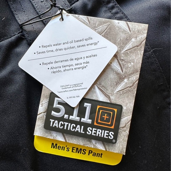 New 5.11 EMS Black Pants 30x32 - Picture 2 of 3